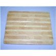 SimplyWood CU04053 14x18x1 Striped design end & long-grain Cutting Board
