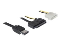 DELOCK Kabel eSATAp > SATA 22pin 8.9cm 3.5Z 1,0m Preisvergleich