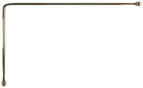 Nickel Plated Solid Brass Divining L Rod (Set of 2)