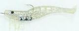 DOA 1/4 oz Silver Holographic Shrimp Pk of 3 (3 inch) D.O.A.