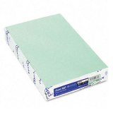 Recycled Fore MP Color Paper, Green, 8-1/2 x 14, 20-lb., 500 Sheets/Ream (HAM103374)