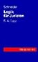 Logik f�r Juristen