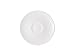 Front of the House Spiral Cappuccino Saucers Set of 6