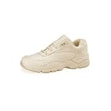 Aetrex X829 Men's Walker Shoe - Lenex - All Beige - Size Men's Size 7 - M Width - 1 pair