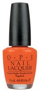 OPI Brights Nail Lacquer, Atomic Orange