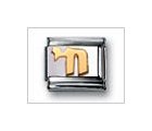 Chai (Hebrew) No Color Classic Gold, Italian Charm by Nomination Charms