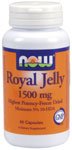 Royal Jelly by NOW Foods - Natural Foods (500mg - 60 Capsules)