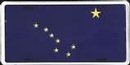 Alaska State Flag License Plate
