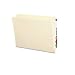 Smead Antimicrobial End Tab Folder, Letter, Straight, 11 Point, 100 per Box (24113)