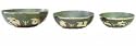 Regular Om Mani Green Singing Bowl - Large