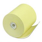 Single-Ply Thermal Cash Register/POS Rolls, 3-1/8 x 230 ft., Canary, 50/Ctn