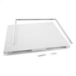 KitchenAid 8171556 4in Custom Panel Trim Kit for Dishwashers - White