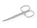 Stainless Steel Polished Baby Scissors with Straight Blades. Made in Germany, Solingen