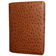 Piel Frama iPad 2 Tan Ostrich Magnetic Leather Case Apple Ipad 2