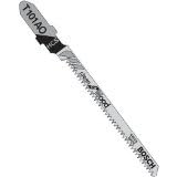 Bosch T101AO 3-1 4 x 20 TPI HCS T-Shank Jig Saw Blades Curved Cuts in Wood 5 Blades per... by Bosch