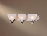Minka Lavery Lights 5423-84 3LT Bathroom Lighting - Brushed Nickel Contemporary Indoor Lighting
