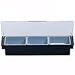 Rubbermaid-Black Condiment Dispensers; 3 1 Quart Inserts (2891BK) Category: Material Transport Image