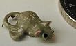 Dollhouse Miniature Painted Pewter Mouse by Warwick Miniatures