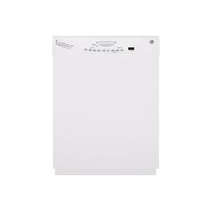GE GLD6908RWW Full Console Dishwasher - White by