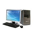 Acer Veriton M264 Tower Core 2 Duo (E7300) 2.66GHz 2048MB 640GB DVD-RW LAN Vista Business downgradeable to XP Professional (GeForce 7050) + 19 inch TFT LCD Monitor + Keyboard and Mouse (P9.CWE7Z.MCS)