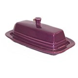 Fiesta 494 7 1 8 inch Covered Butter Dish, Heather