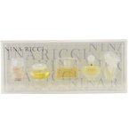 NINA RICCI VARIETY by Nina Ricci WOMEN'S 5 PIECE MINI VARIETY WITH PREMIER JOUR EDT .14 OZ & L'AIR DU TEMPS EDT .08 OZ & FLEUR DE FLEURS EDT .17 OZ & LOVE IN PARIS EDT .14 OZ & FAROUCHE EDT .08 OZ AND ALL ARE MINIS