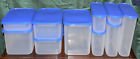 Tupperware Modular Mates 10pc Pantry Set BLUE New