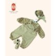 Green Frog Overalls by Adora Dolls