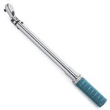 click type adjustable torque wrench with ratcheting flex head and 1/2″ drive, 25-250 ft/lb