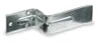 Battalion 1HEY2 Door Bar Holder, Open End, Bright Zinc