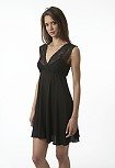 OnGossamer Biscayne Lace and Cotton Chemise