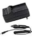 Casio Exilim EX-ZR10 EX-Z2000 EX-ZR15 Battery Charger Kit fits NP-110 (Home/Travel Charger & Car Charger)