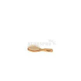 Fuchs Child/ Adult Toothbrushes Hairbrush Olivewood Sm Oval Wood Pins 5117