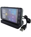 Htc Evo 3D Cell Phone Desktop Charging Dock/Cradle (Black)