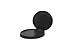 Tools & Hardware : 5 Gallon Plastic Plain Lid- Black. Package of 4
