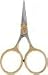 Dr. Slick Razor Scissor 4 Gold Loop Adjustable Tension Straight Blades