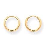 14k Hoop Childrens Earrings