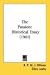 Book The Passion: Historical Essay (1901)