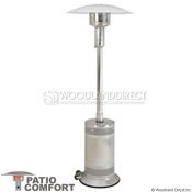 Patio Comfort Round Patio Heater - Stainless Steel