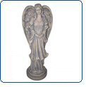 Alpine DAC202 Angel Statuary in Brown Color