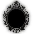 Produkt-Bild: GOTHMETIC Lippenkonturenstift BLACK zum Umranden der Lippen im Lilien Silber Design Farbe schwarz
