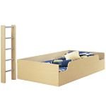 loft top bunk bed South Shore Loft Top Bunk & Ladder, Shaker, Natural Maple
