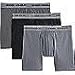 Under Armour Charged Cotton Stretch 6 Inch Boxerjock 3 Pack - Men's Steel/Graphite/Anthracite XL