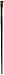 Winsor & Newton Monarch Flat Long Handle Brush, Size 12, Brown