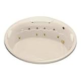 Kohler Riverbath 75in Diameter Round Whirlpool - K-1399-H3/K-1399-H3