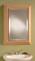 Broan Deluxe stainless Steel Cabinet with Mirror Inside Body - ,Wall Opening, 14,5W x 24H x 6D, - 72