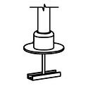 60-350-200 - Grommet Mount Base for DS100
