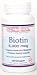 Biotin is a water-soluble vitamin necessary for normal growth and body function. Biotin is a key regulatory element in gluconeogenesis, fatty acid synthesis, and in the metabolism of some amino acids. Alongside its role in energy production, Biotin has been shown to support healthy serum glucose levels that are already within the normal range. In addition, Biotin promotes normal immunity and plays a critical role in skin health.