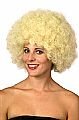 Fancy Dress Accessory Wig Afro Style Blonde Wig