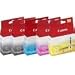 5 Original Canon Patronen ( PGI-5bk, CLI8bk, CLI8cy,CLI8ma,CLI8ye) f�r diese Drucker:IP3300;IP3500;IP4200;IP4300; IP4500;IP5200;IP5200R;IP5300; IP6600;IP6700D;IP8500; MX700;MX850; MP500; MP510;MP520;MP530;MP600; MP600R; MP610;MP800;MP800R; MP810;MP830;MP950;MP960;MP970; Pro9000; IX4000;IX5000